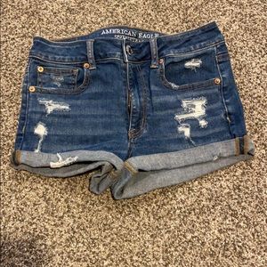 american eagle jean shorts